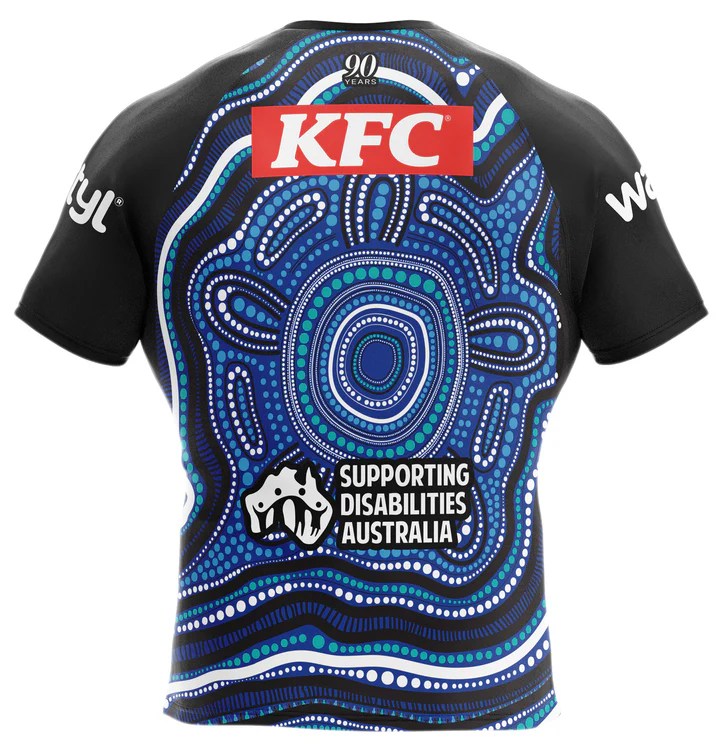 Maillot autochtone Canterbury Bankstown Bulldogs 2025