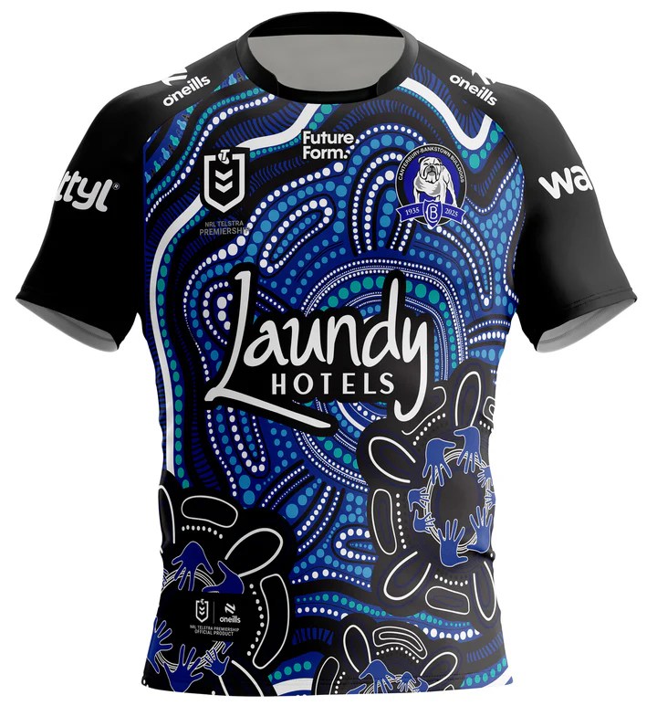 Maillot autochtone Canterbury Bankstown Bulldogs 2025