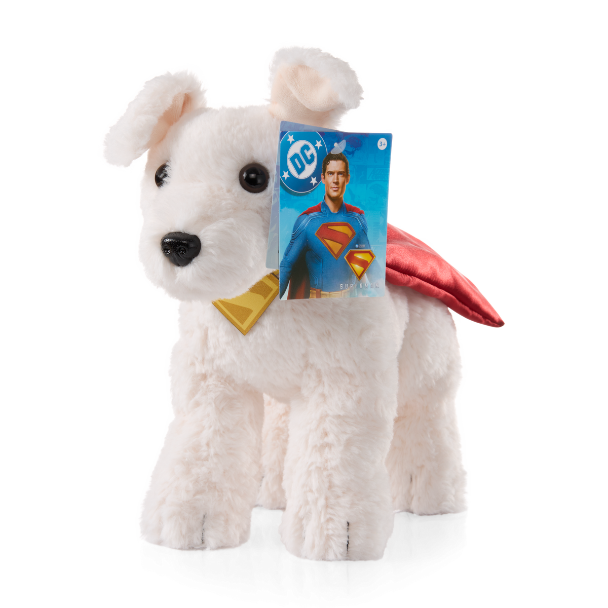Krypto Superdog Plush - Superman 2025 with Red Cape