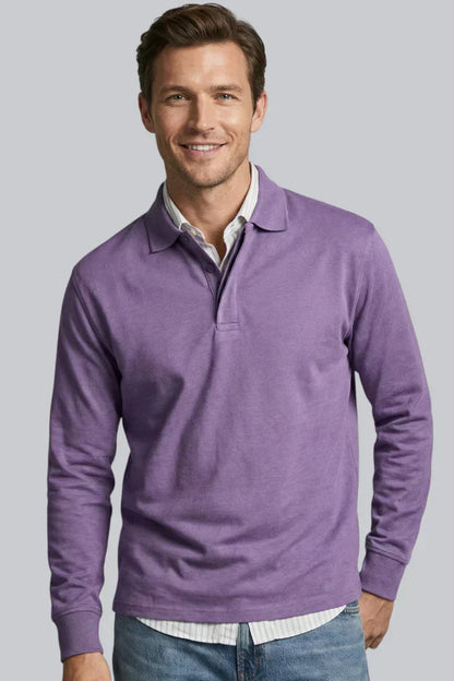 Men’s Half-Zip Sweater featuring Mock Neck and Ribbed Cuffs