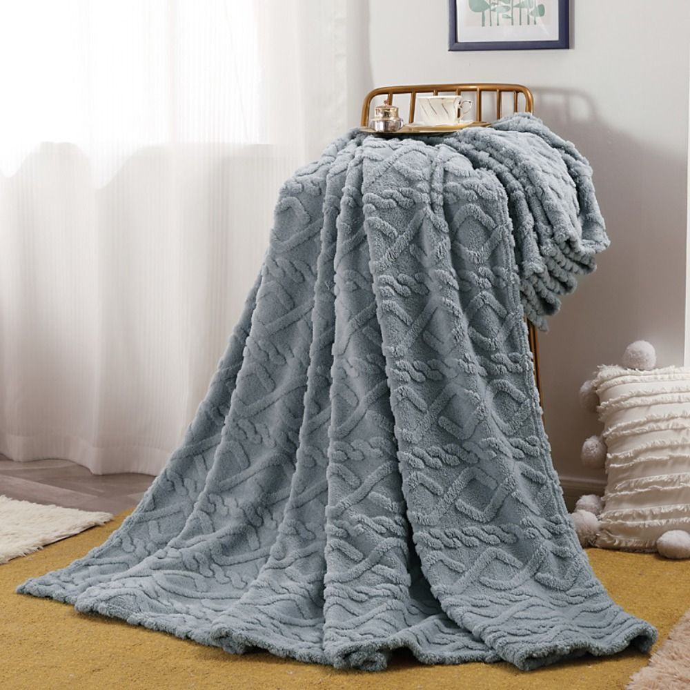 Plaid en polaire Cozy Cloud Haven pour chaleur et confort