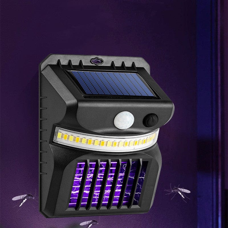Outdoor Solar Mosquito Repellent Light with Motion Sensor LED Lamp