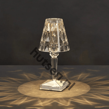 Dimmable Wireless LED Crystal Table Lamp for Modern Home Decor