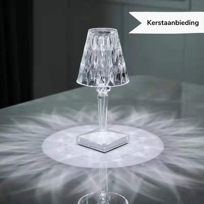 Dimmable Wireless LED Crystal Table Lamp for Modern Home Decor