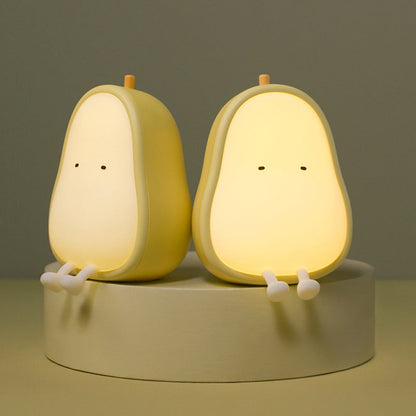Avocado Night Light for Kids | Cute LED Lamp for Children's Room