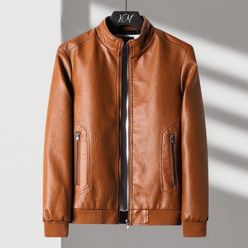 Macline | Men’s Elegant Leather Jacket