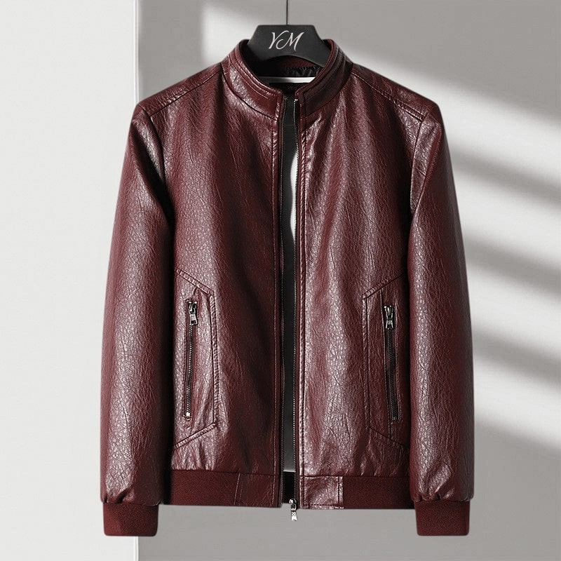 Macline | Men’s Elegant Leather Jacket