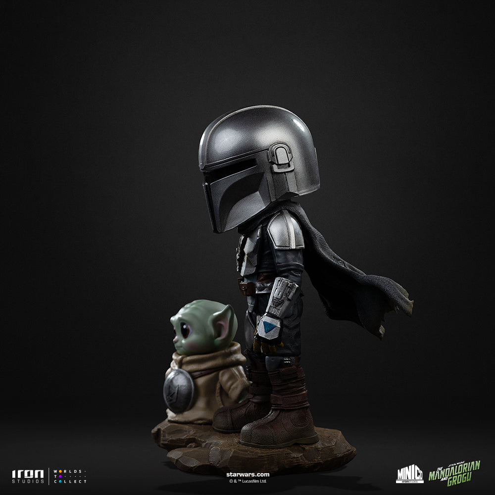 Statue Mandalorian et Grogu MiniCo - Iron Studios