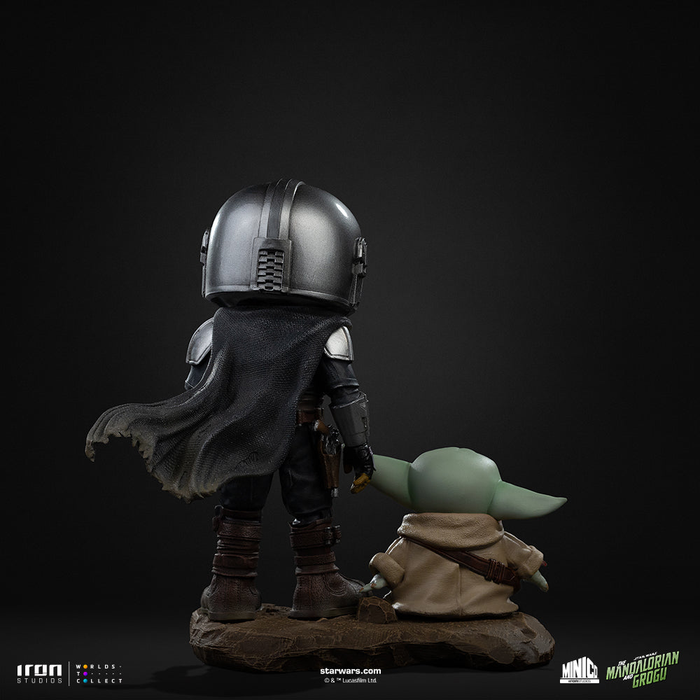 Statue Mandalorian et Grogu MiniCo - Iron Studios