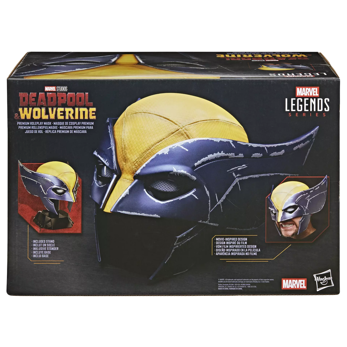 Marvel Legends Series Wolverine Premium Roleplay Mask - Collectible