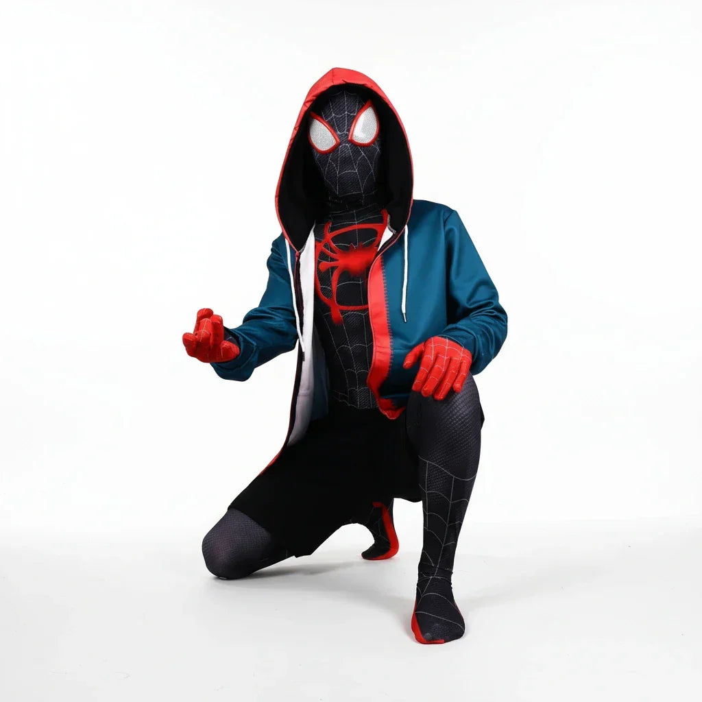 Miles Morales Costume – Full-Body Spider-Man Cosplay Suit