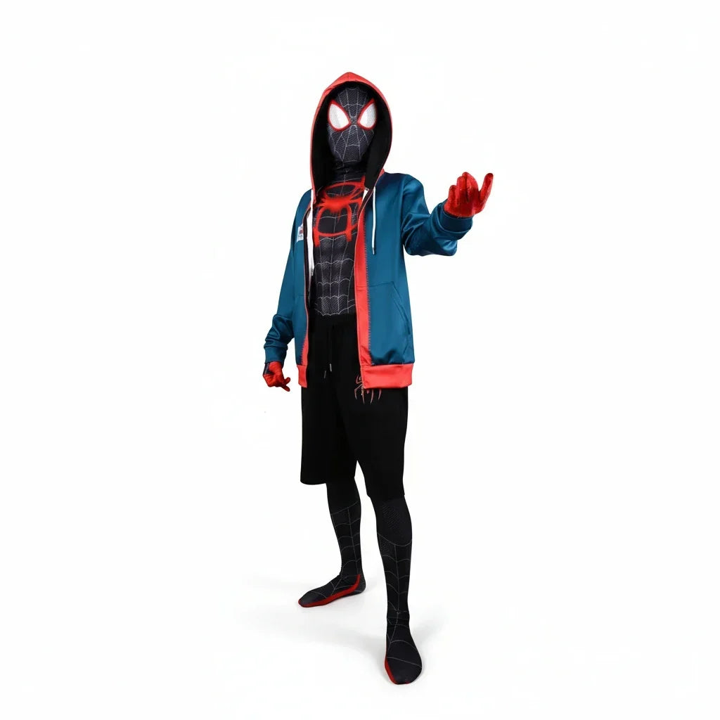 Miles Morales Costume – Full-Body Spider-Man Cosplay Suit