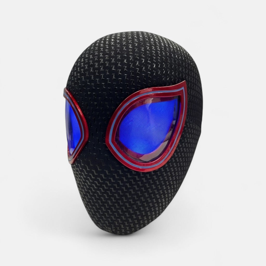 Miles Morales Mask – Blinking Movable-Eye Spider-Man Cosplay Mask