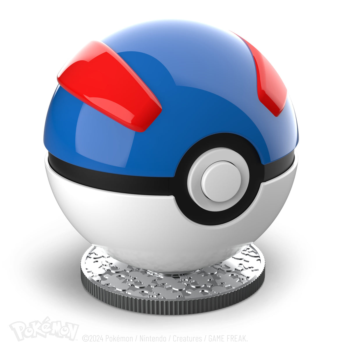 Pokémon Die-Cast Mini Great Ball Interactive Replica