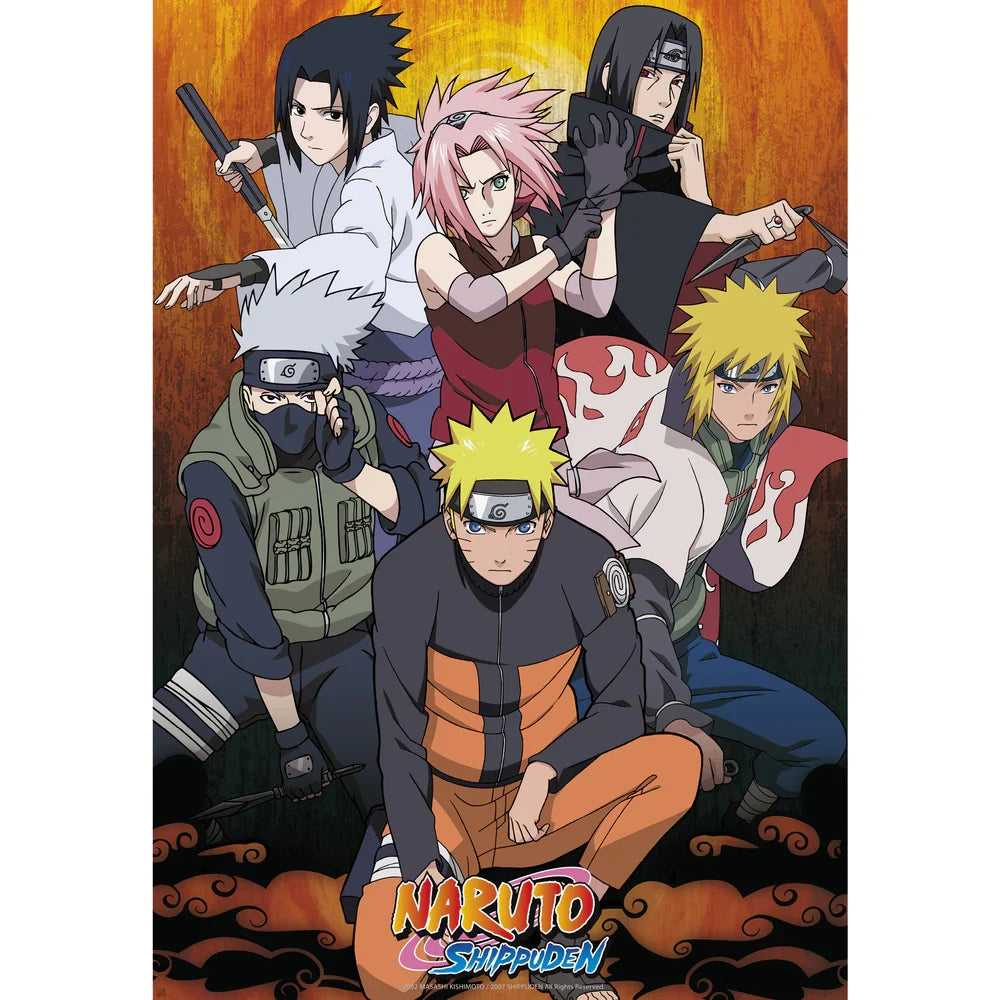 Naruto Group Maxi Wall Poster - 61 x 91.5 cm