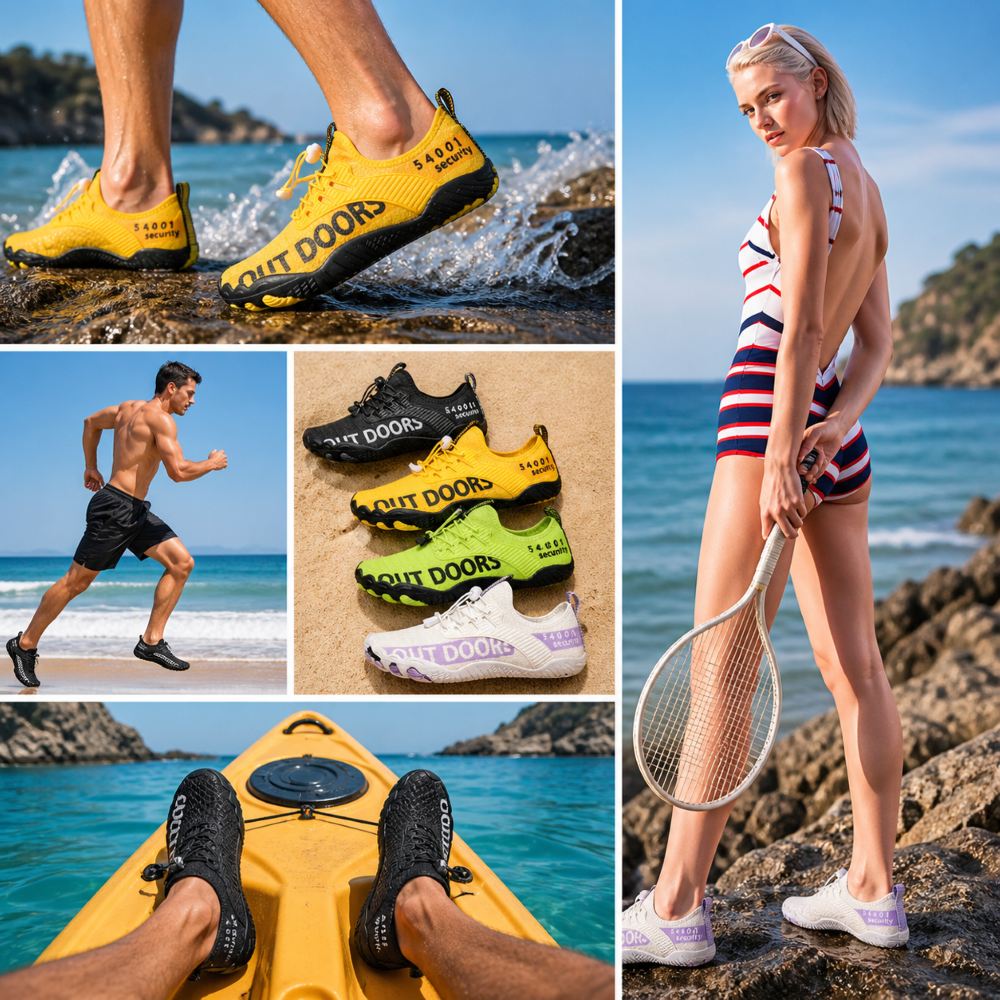 Barefoot Outdoor Shoes – Lightweight Quick-Dry Walking Trainers