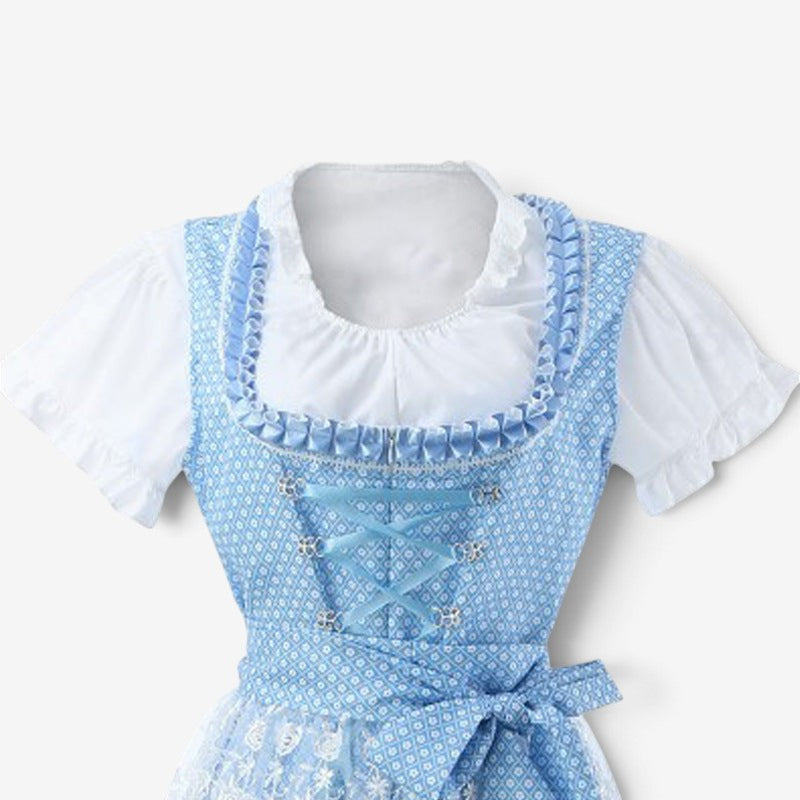 Ladies' Traditional Dress with Lace