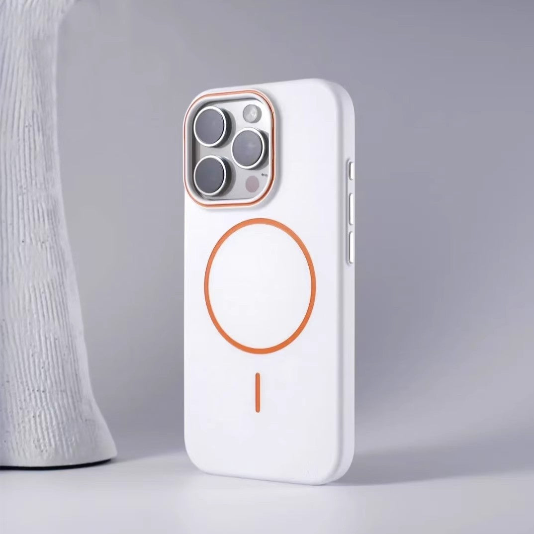Slim Magnetic Protective Phone Case - Camera Guard and Textured Grip