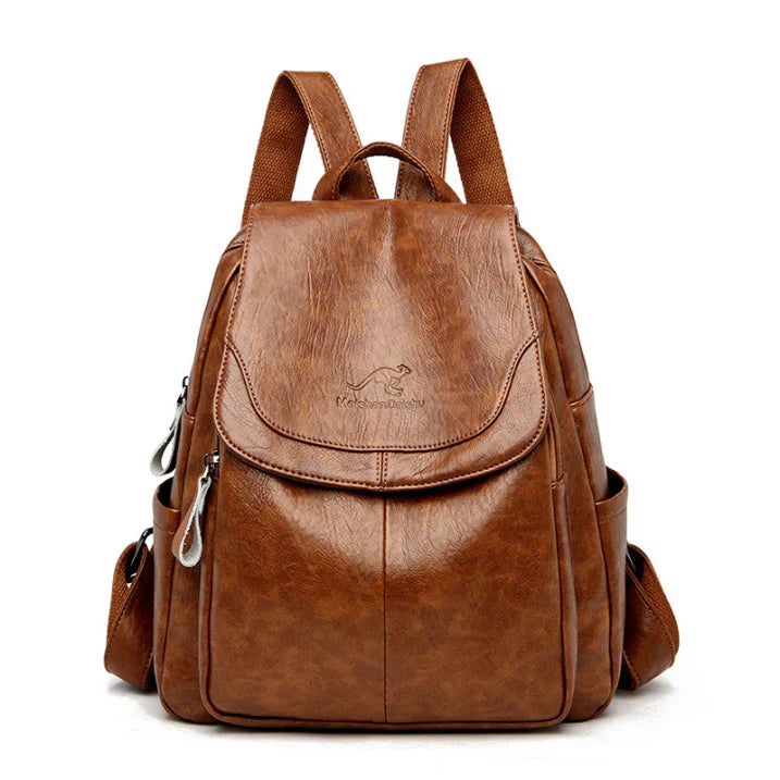 Chic and Secure Organised Travel Anti-Theft Backpack for Trendy Women