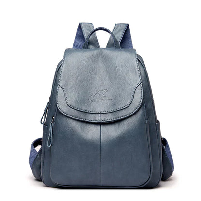 Chic and Secure Organised Travel Anti-Theft Backpack for Trendy Women