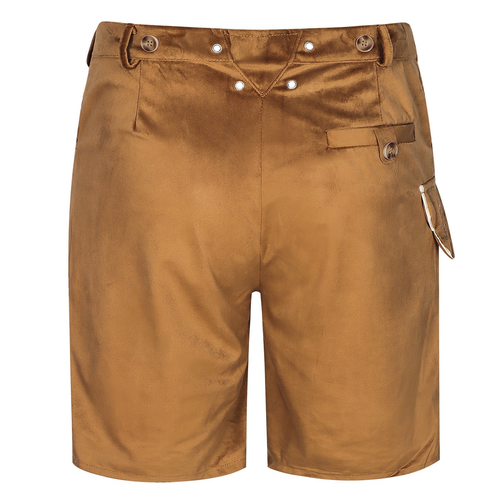 Pantalon traditionnel pour hommes avec braguette brodée