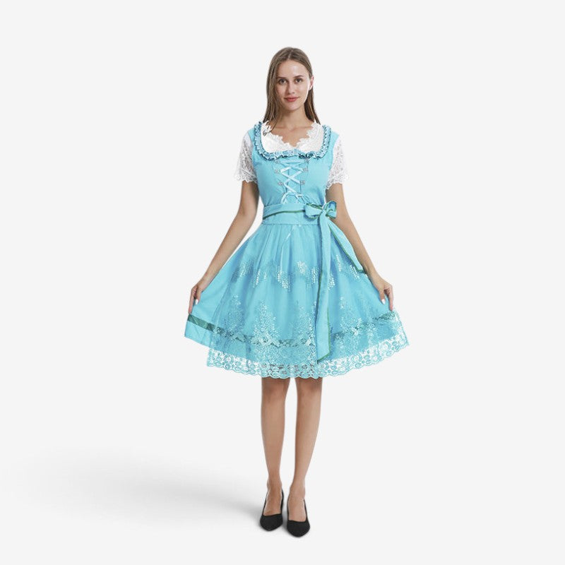 Ladies' Traditional Dress with Lace