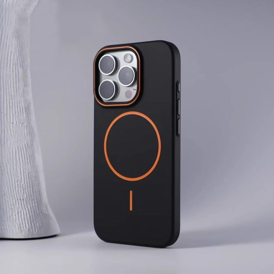 Slim Magnetic Protective Phone Case - Camera Guard and Textured Grip