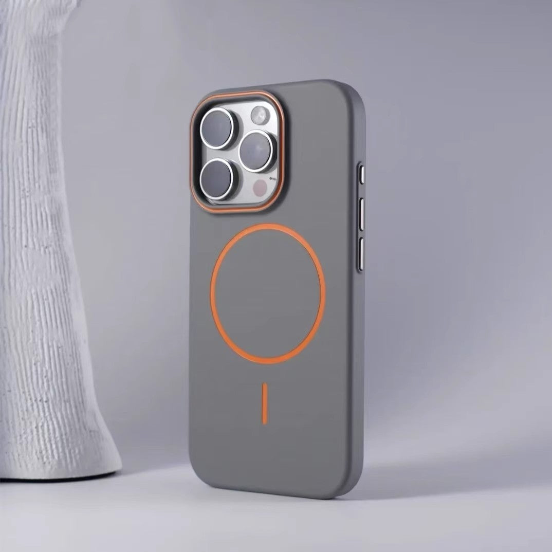Slim Magnetic Protective Phone Case - Camera Guard and Textured Grip