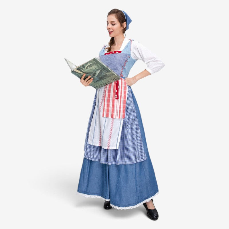 Robe traditionnelle pour femmes au design nostalgique