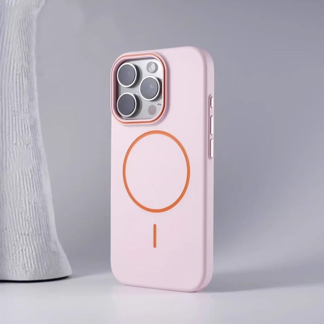 Slim Magnetic Protective Phone Case - Camera Guard and Textured Grip