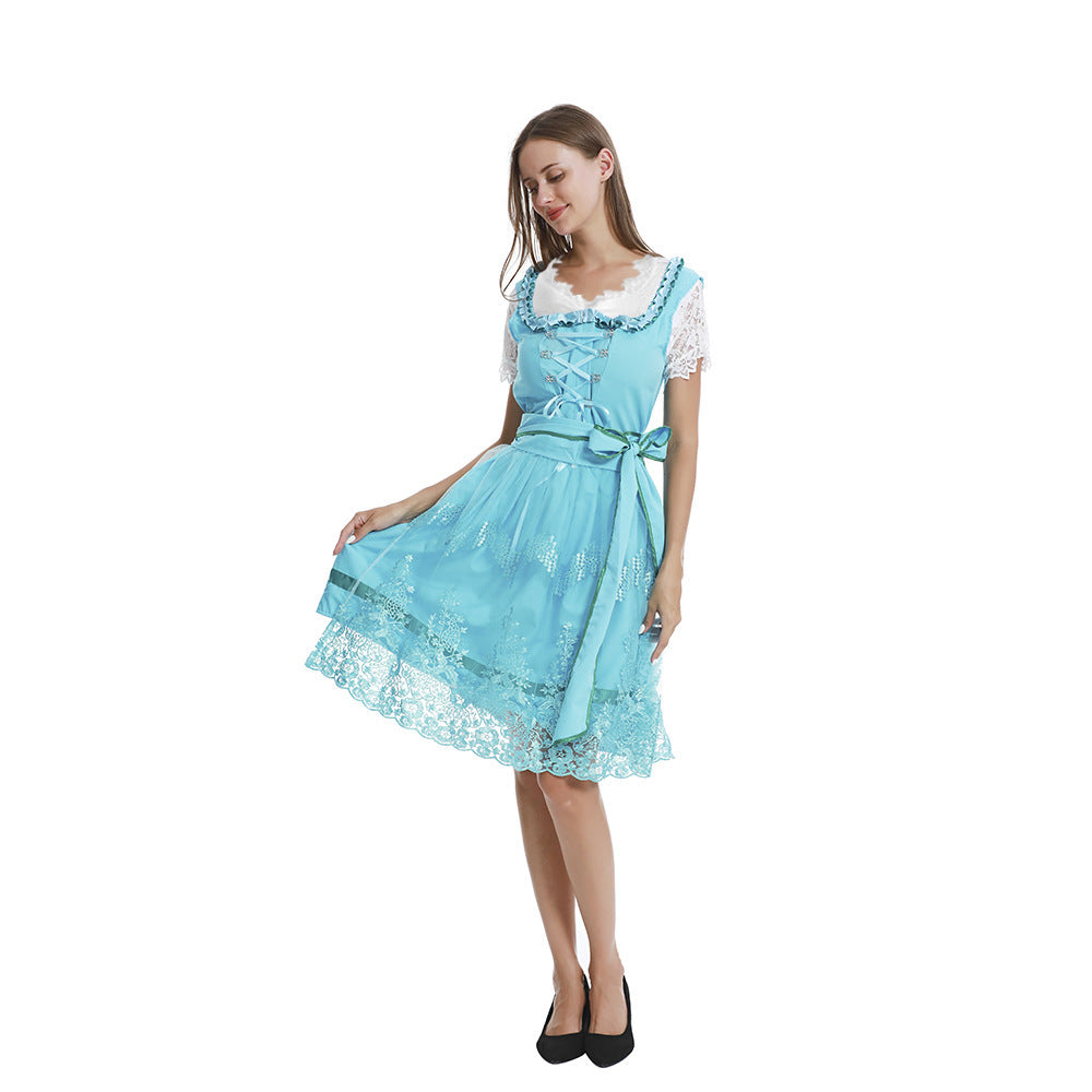Ladies' Traditional Dress with Lace