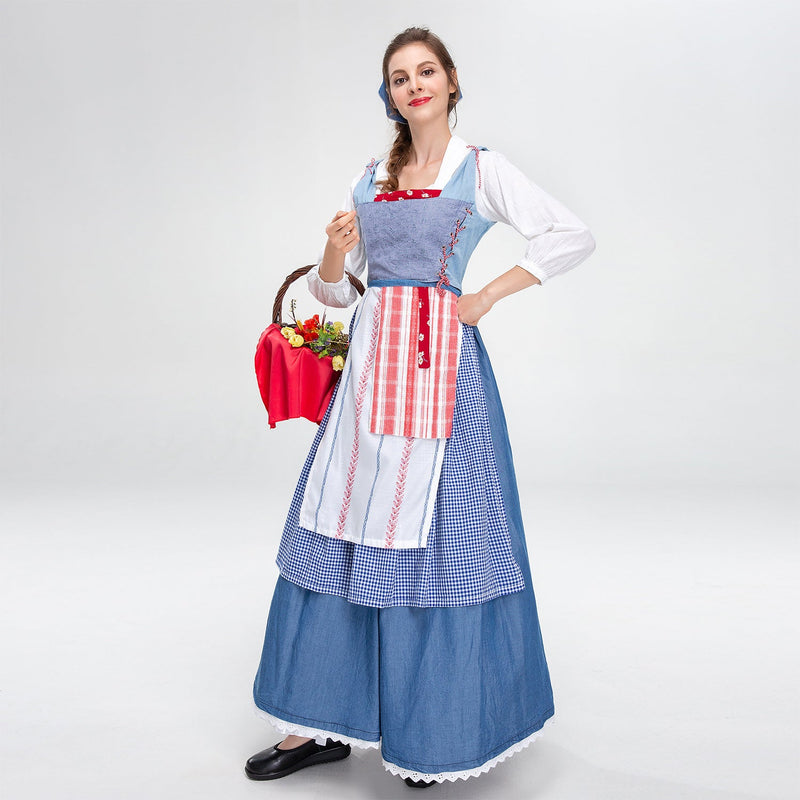 Robe traditionnelle pour femmes au design nostalgique