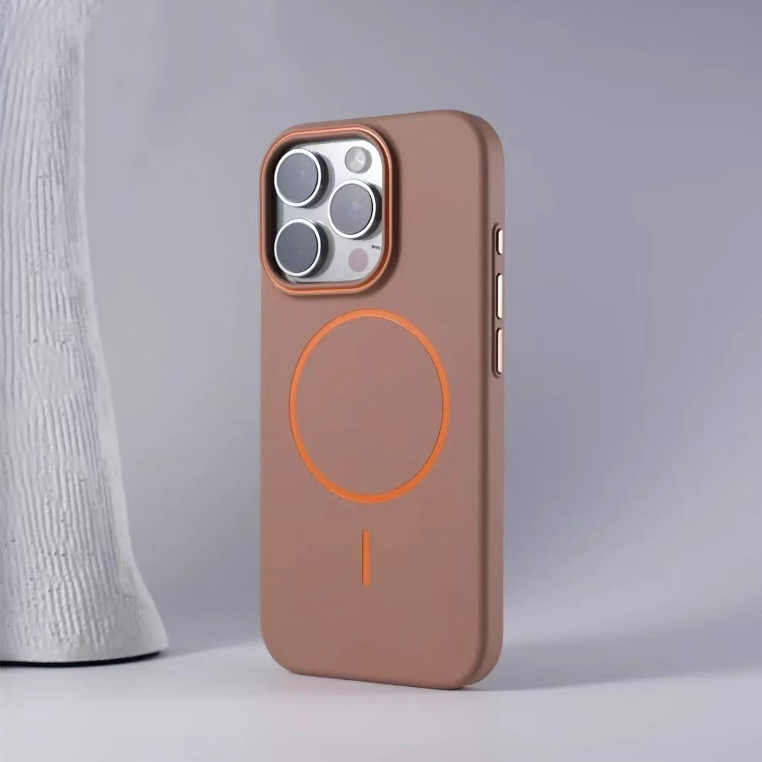 Slim Magnetic Protective Phone Case - Camera Guard and Textured Grip