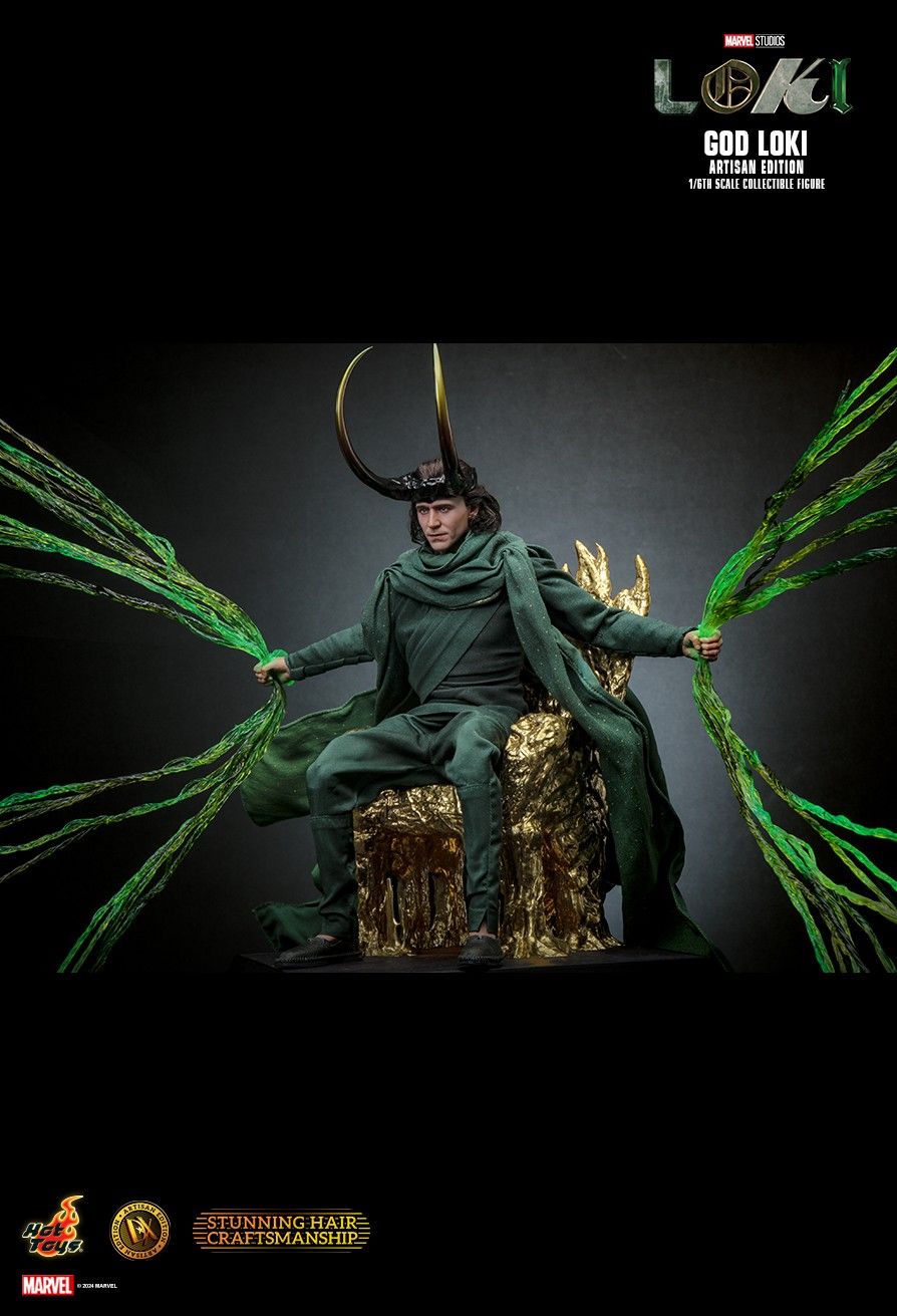 Gott Loki (Artisan Edition), Actionfigur im Maßstab 1/6 - Hot Toys