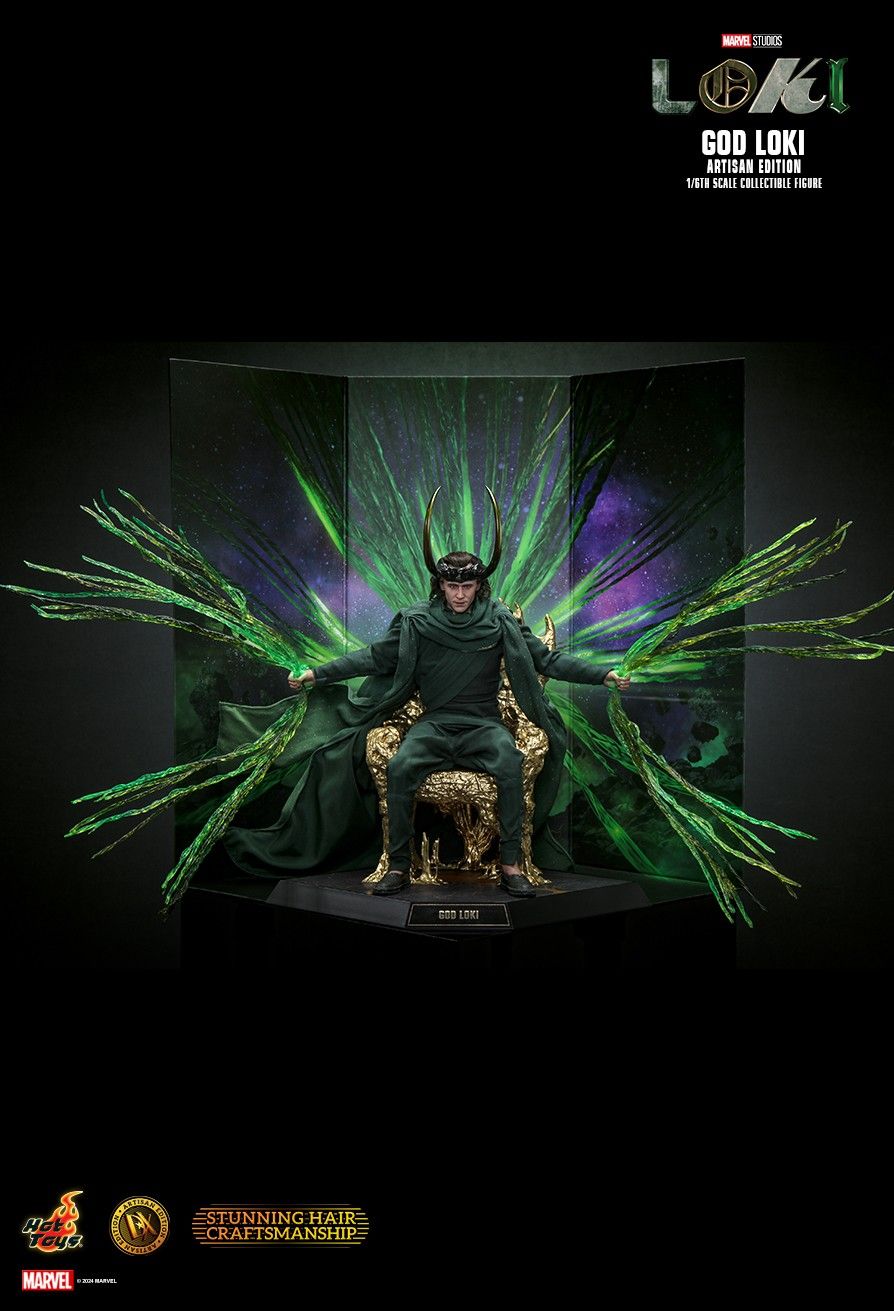 Gott Loki (Artisan Edition), Actionfigur im Maßstab 1/6 - Hot Toys