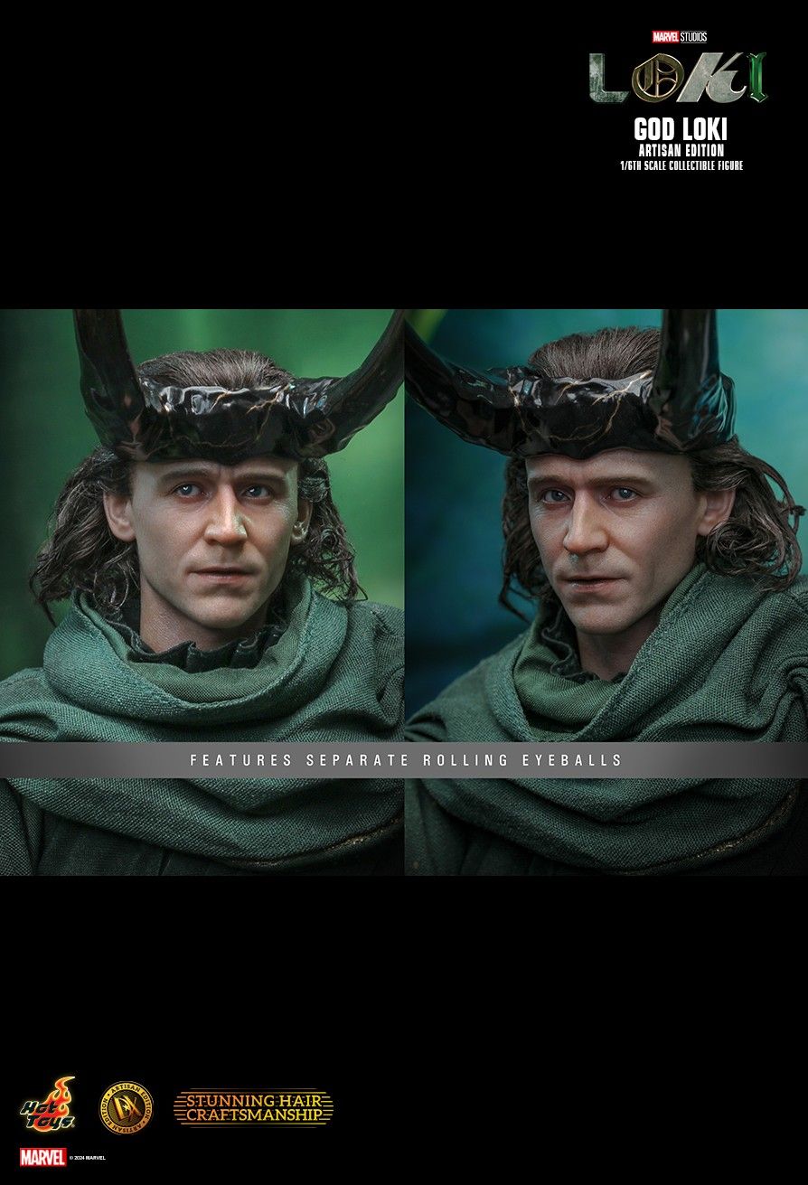 Gott Loki (Artisan Edition), Actionfigur im Maßstab 1/6 - Hot Toys
