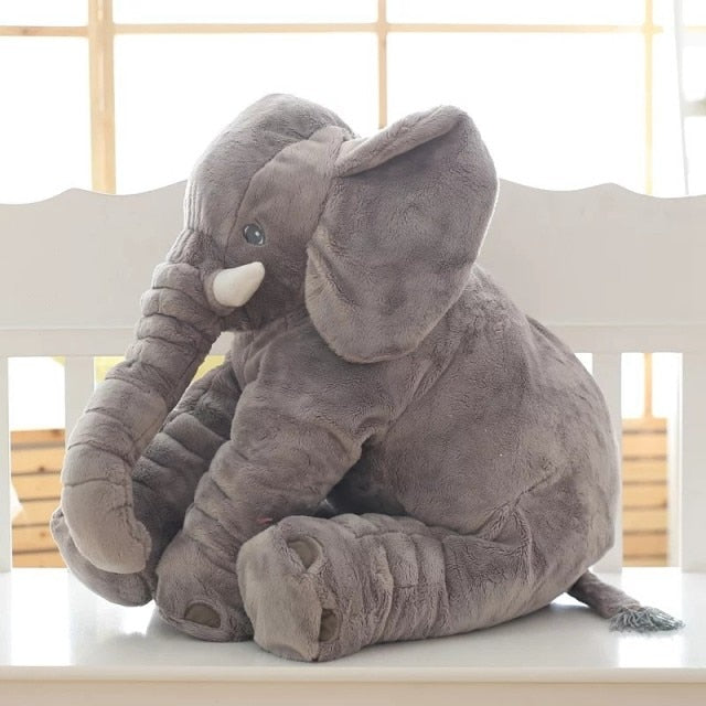 Plush Elephant Pillow | Plush Nursery Cozy Cushion