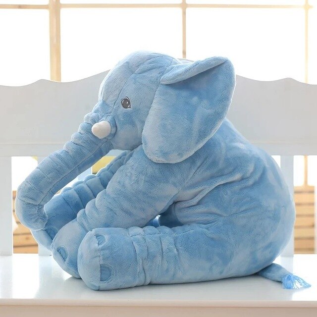 Plush Elephant Pillow | Plush Nursery Cozy Cushion