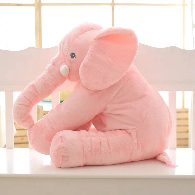 Plush Elephant Pillow | Plush Nursery Cozy Cushion