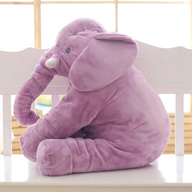 Plush Elephant Pillow | Plush Nursery Cozy Cushion