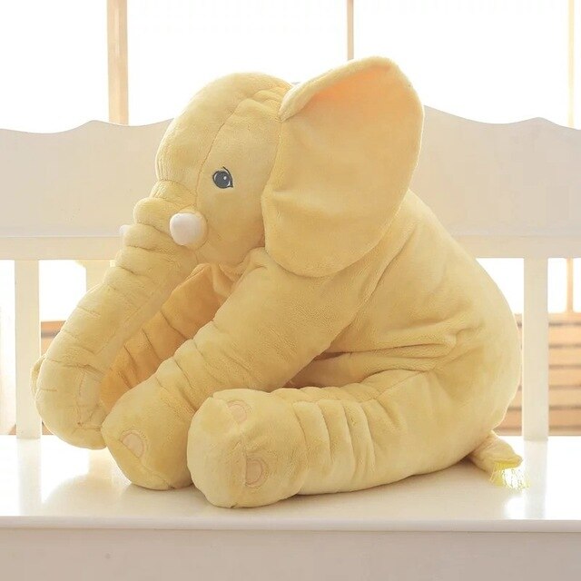 Plush Elephant Pillow | Plush Nursery Cozy Cushion