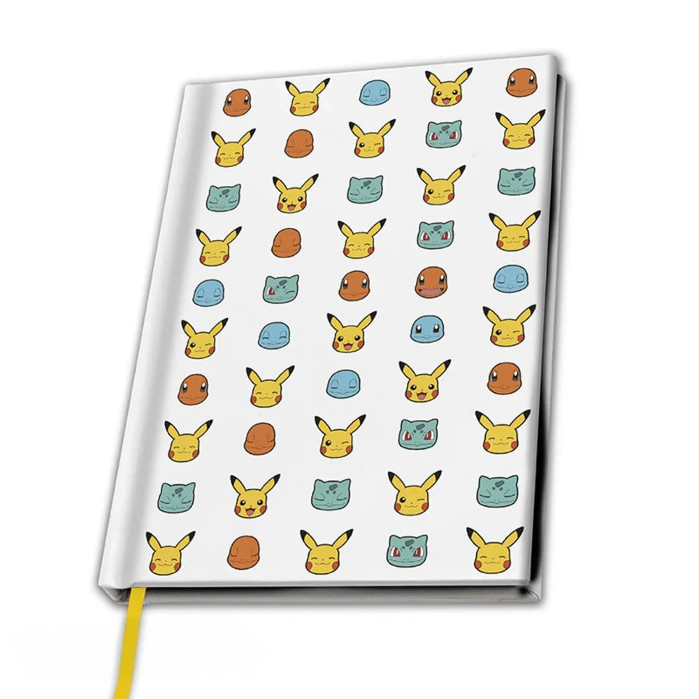 Pokémon Starters A5 Notebook - 180 Lined Pages