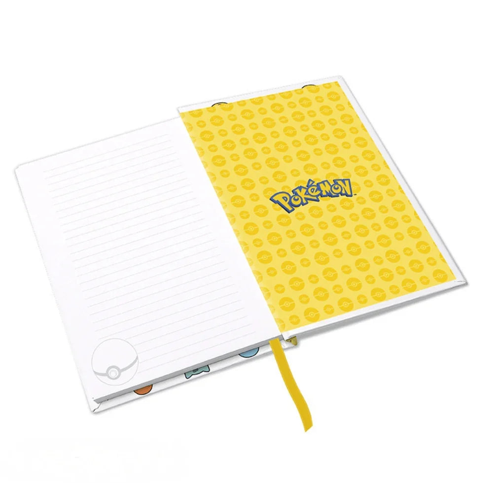 Pokémon Starters A5 Notebook - 180 Lined Pages