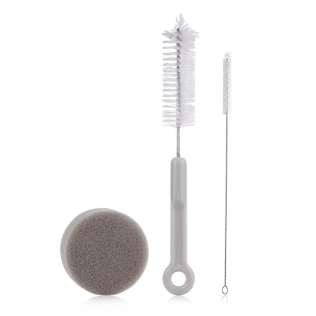 Kit de brosses de nettoyage pour fontaine à eau pour chat - 3 pièces