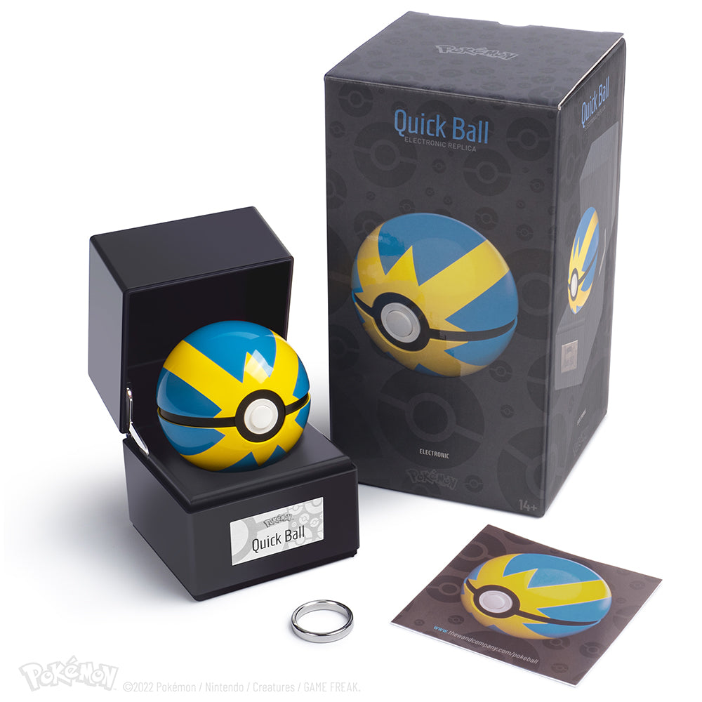 Pokémon Die-Cast Quick Ball Interactive Replica