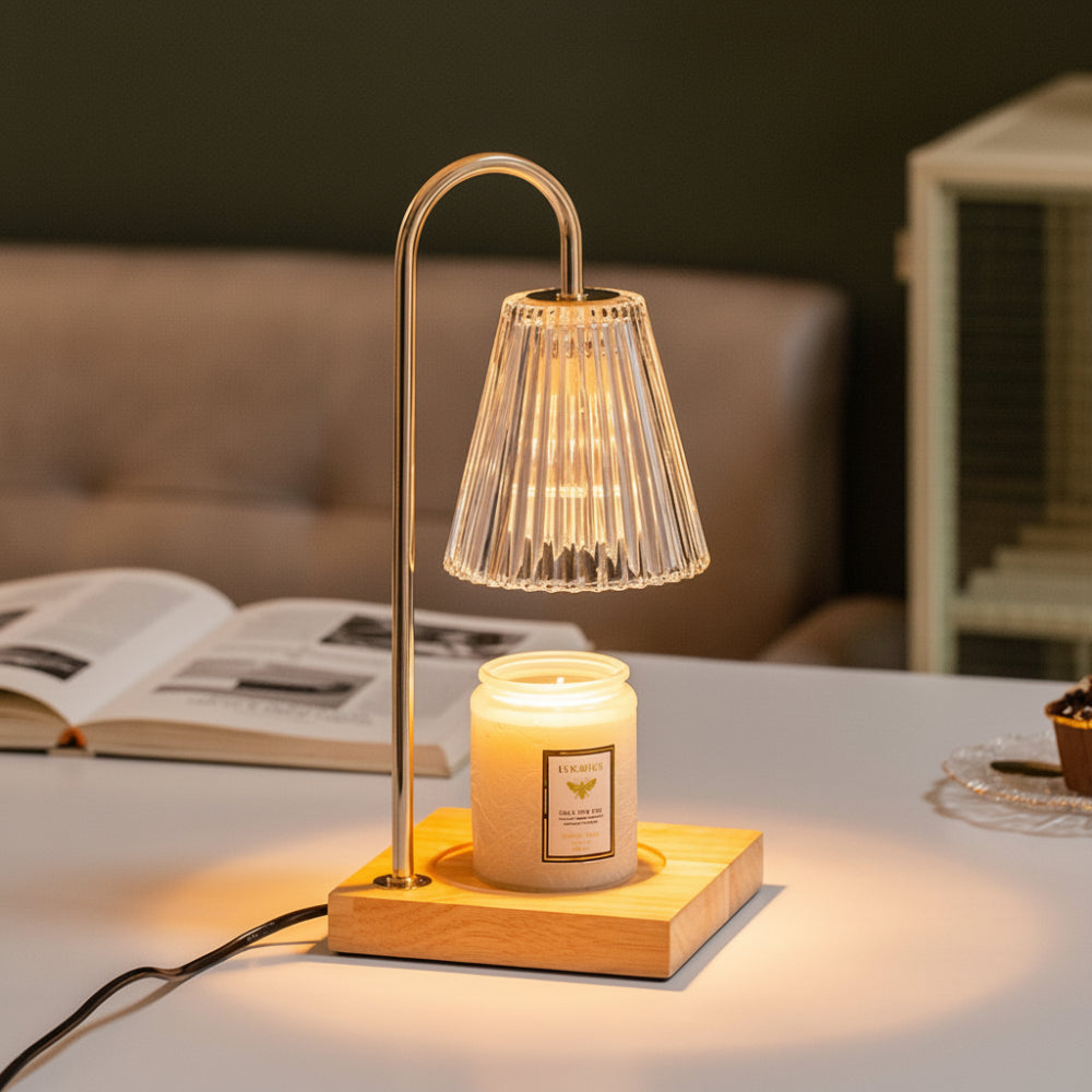 Candle Warmer Lamp Timer Dimmable Adjustable Height Wax Melting Lamp
