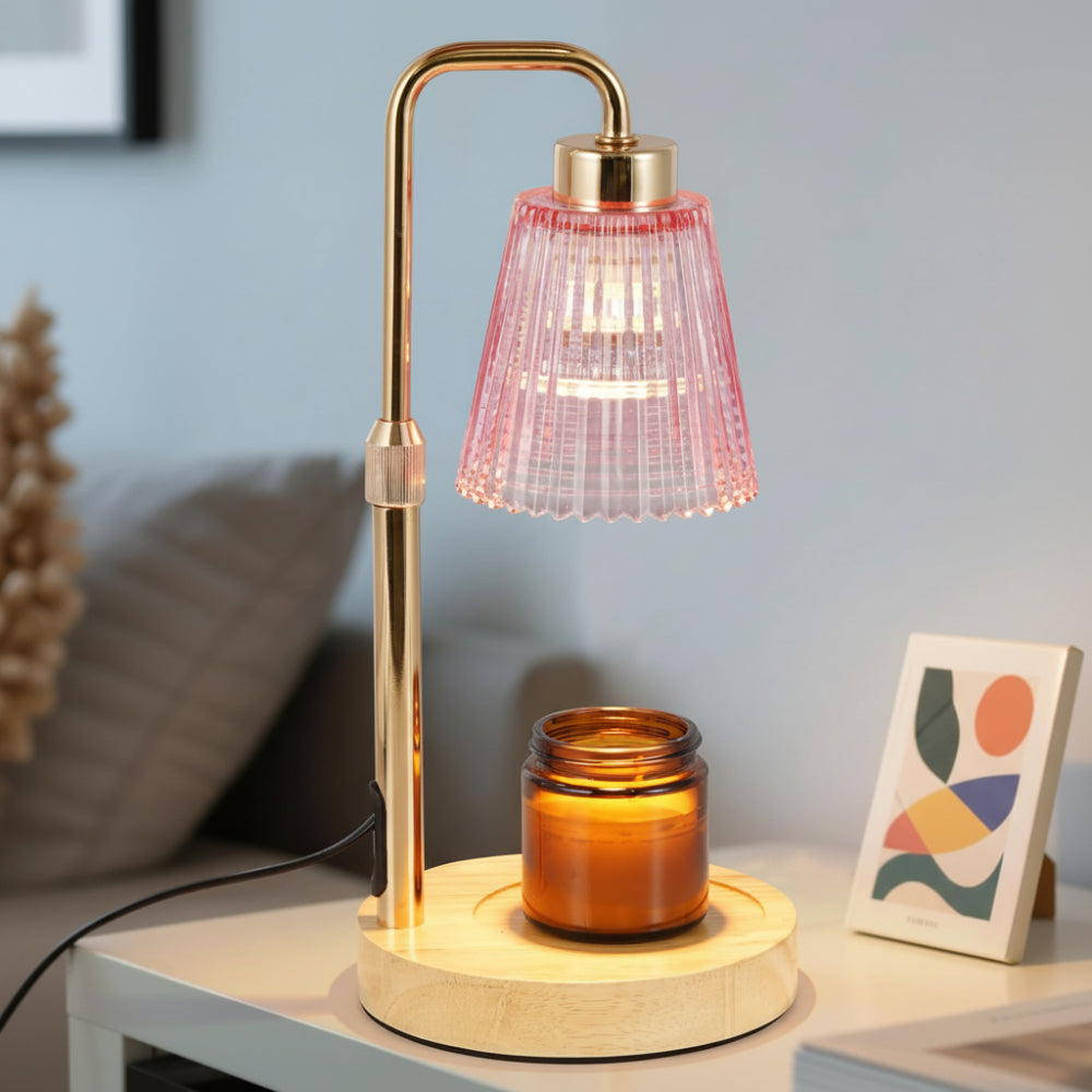Candle Warmer Lamp Timer Dimmable Adjustable Height Wax Melting Lamp