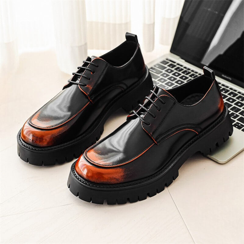 Renante | Men’s Hand-Painted Leather Dress Footwear