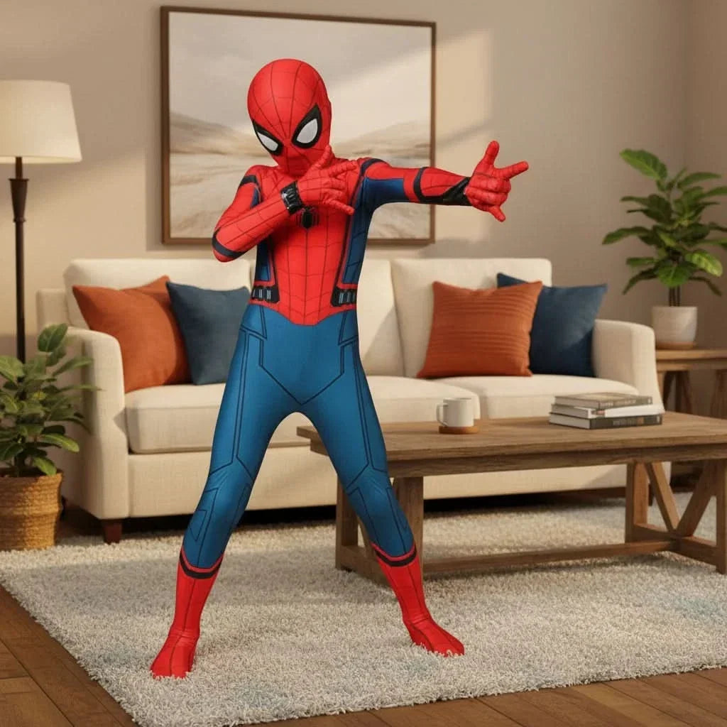 Full-Coverage Superhero Costume – ActionNest Cosplay Bodysuit