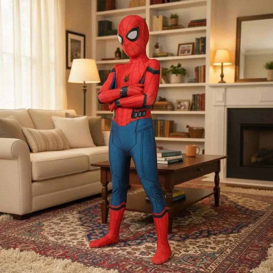 Full-Coverage Superhero Costume – ActionNest Cosplay Bodysuit